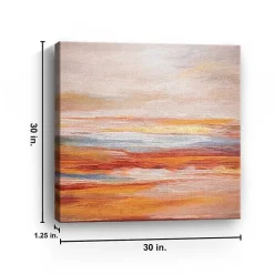 Kirklands Home Heart of the Sun Canvas Art Print