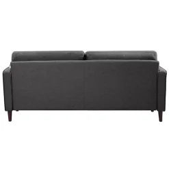 Kirklands Home Heather Chelsea Modern Sofa Gray Clearance