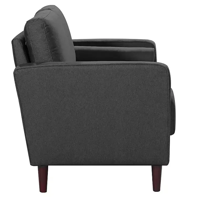 Kirklands Home Heather Chelsea Modern Sofa Gray Clearance