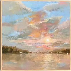 Kirklands Home Heavenly Glow Framed Canvas Art Print Discount