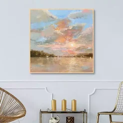 Kirklands Home Heavenly Glow Framed Canvas Art Print Discount