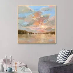 Kirklands Home Heavenly Glow Framed Canvas Art Print Discount