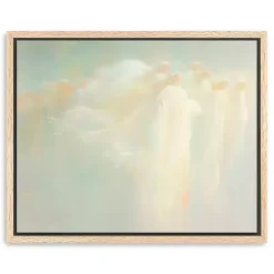 Kirklands Home Heavenly Messengers Framed Canvas Art Print, 26x32 Multi Best