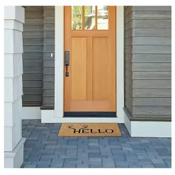 Kirklands Home Hello Antlers Doormat Brown Discount