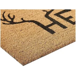 Kirklands Home Hello Antlers Doormat Brown Discount