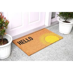 Kirklands Home Hello Sunburst Doormat