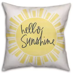 Pillows>Kirklands Home Hello Sunshine Pillow