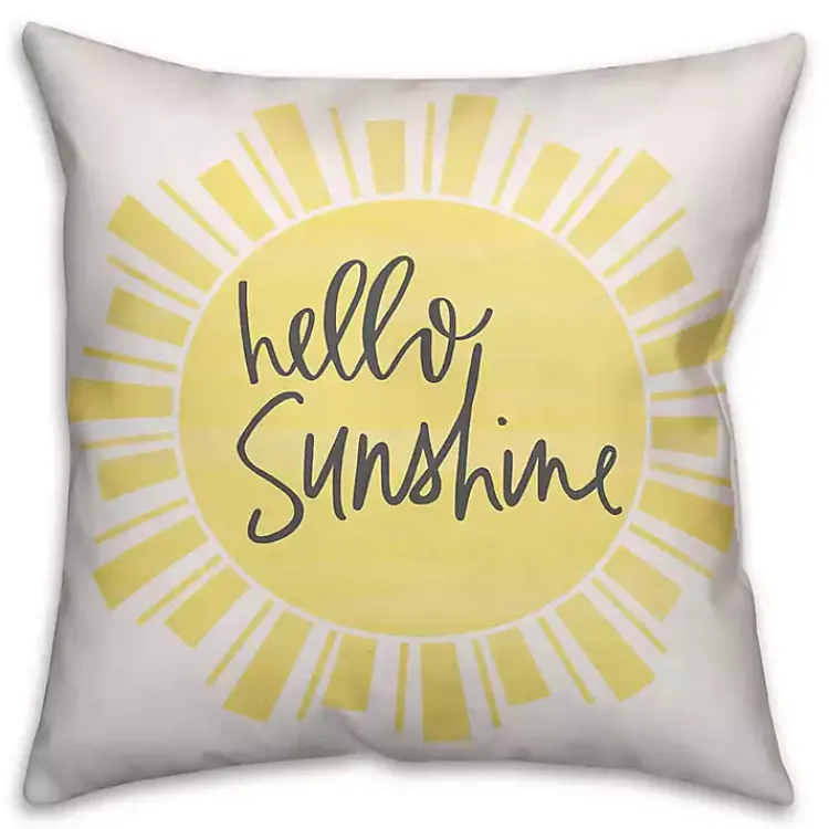 Pillows>Kirklands Home Hello Sunshine Pillow