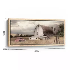 Kirklands Home Henderson Bay Farm Framed Canvas Art Print Best