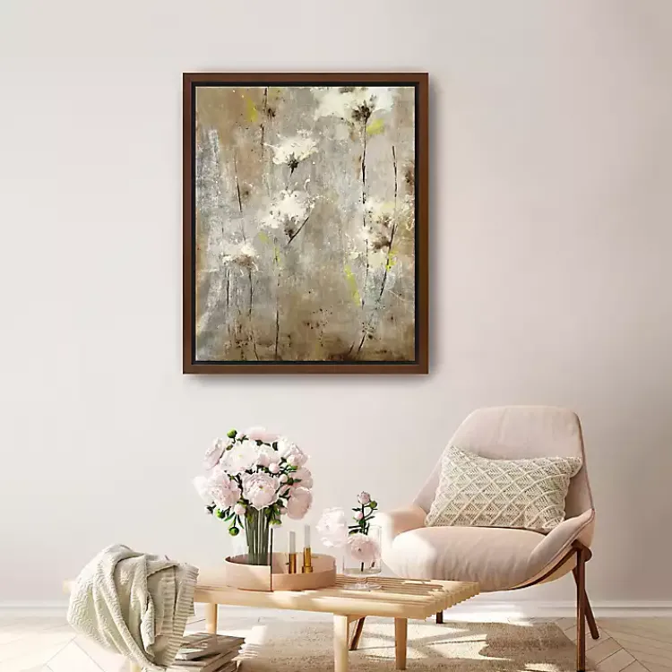 Kirklands Home Here Today, Gone Tomorrow Framed Canvas Art Print New