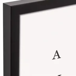 Kirklands Home Hi Alphabet Framed Canvas Wall Plaque