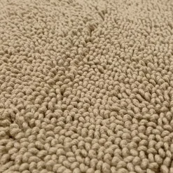 Kirklands Home High Pile Taupe Cotton Non-Skid Classic Bath Mat Tan Discount