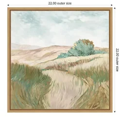 Kirklands Home High Season Framed Canvas Art Print Outlet