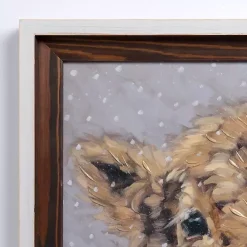 Christmas Art & Wall Decor>Kirklands Home Highland Cow Wreath Framed Art Print