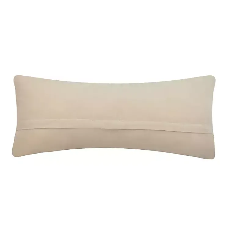 Christmas Pillows>Kirklands Home Ho Ho Ho Santa Hats Wool Pillow