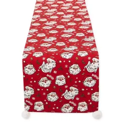 Christmas Dining & Entertaining>Kirklands Home Ho Ho Ho Santa Reversible Table Runner