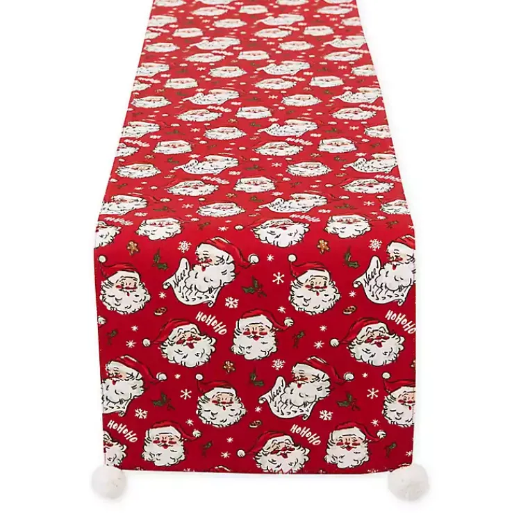Christmas Dining & Entertaining>Kirklands Home Ho Ho Ho Santa Reversible Table Runner