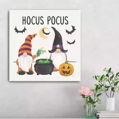 Halloween>Kirklands Home Hocus Pocus Gnome Halloween Wall Plaque