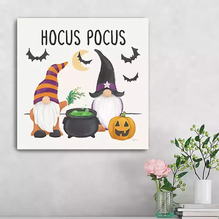 Halloween>Kirklands Home Hocus Pocus Gnome Halloween Wall Plaque