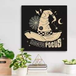 Halloween>Kirklands Home Hocus Pocus Witchy Canvas Art Print
