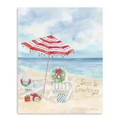 Christmas Art & Wall Decor>Kirklands Home Holiday at the Cape Canvas Art Print