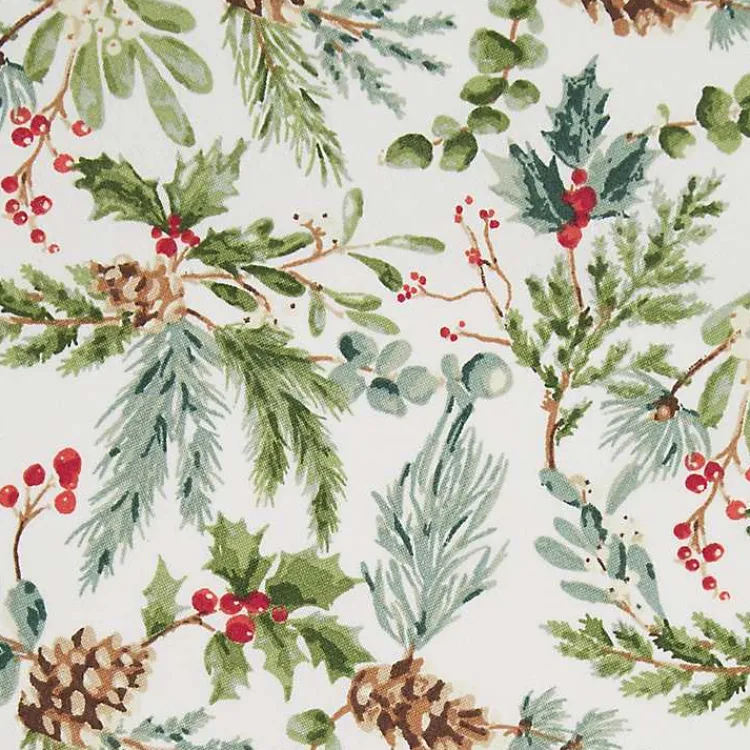 Christmas Dining & Entertaining>Kirklands Home Holiday Berries Tablecloth, 52 in.