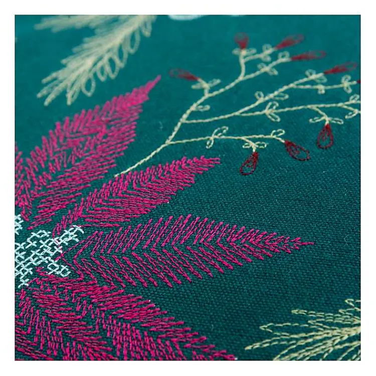 Pillows>Kirklands Home Holiday Botanicals Christmas Throw Pillow