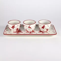 Christmas Dining & Entertaining>Kirklands Home Holiday Patterns 4-pc. Serving Set