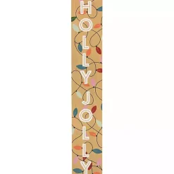 Outdoor Christmas Decorations>Kirklands Home Holly Jolly Lights Porch Board