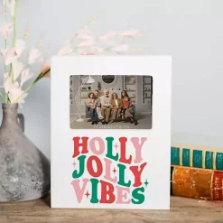 Christmas Decorations>Kirklands Home Holly Jolly Vibes Christmas Picture Frame, 4x6