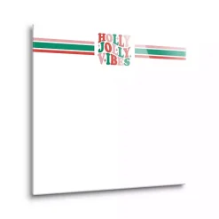 Christmas Art & Wall Decor>Kirklands Home Holly Jolly Vibes Dry Erase Board