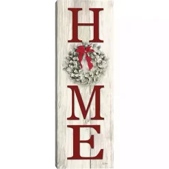Christmas Art & Wall Decor>Kirklands Home Home Christmas Wreath Canvas Art Print