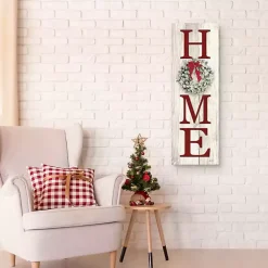 Christmas Art & Wall Decor>Kirklands Home Home Christmas Wreath Canvas Art Print