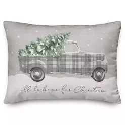 Pillows>Kirklands Home Home For Christmas Truck Accent Pillow