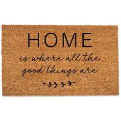 Kirklands Home Home is Where Good Things Are Doormat Clearance