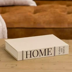 Baskets & Boxes>Kirklands Home Home Is Where Your Heart Is Book Box