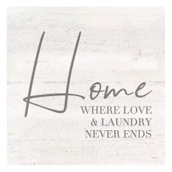 Kirklands Home Home Love and Laundry Canvas Art Print Discount