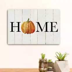Fall>Kirklands Home Home Pumpkin Canvas Art Print, 16x20