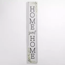 Kirklands Home Home Sweet Home Greenery Porch Board New