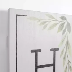 Kirklands Home Home Sweet Home Greenery Porch Board New