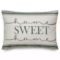 Pillows>Kirklands Home Home Sweet Home Indoor/Outdoor Lumbar Pillow