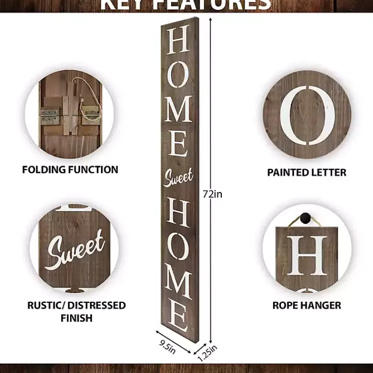 Kirklands Home Home Sweet Home Porch Board Sale