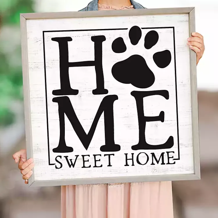 Kirklands Home Home Sweet Home Wall Plaque