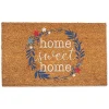 Kirklands Home Home Sweet Home Wreath 4th of July Doormat Outlet