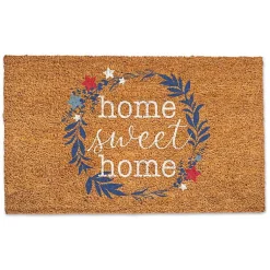 Kirklands Home Home Sweet Home Wreath 4th of July Doormat Outlet