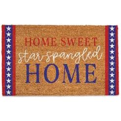 Kirklands Home Home Sweet Star-Spangled Home Coir Doormat Clearance