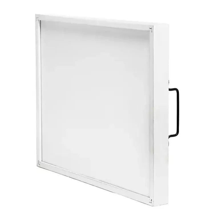 Decorative Trays>Kirklands Home Home Wash Wood Tray White