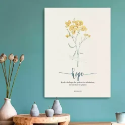 Kirklands Home Hope Affirmations Canvas Art Print, 18x24 in. Discount