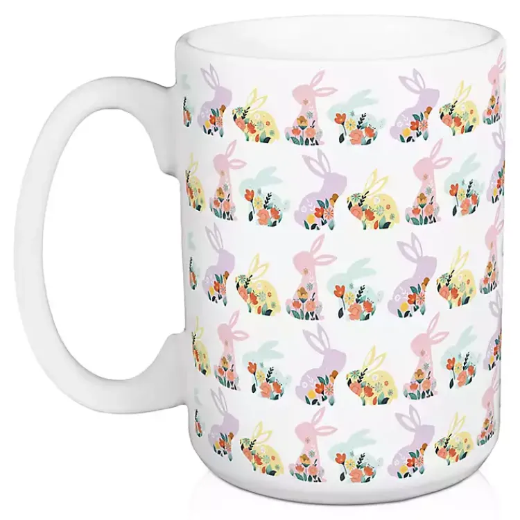 Easter Decorations>Kirklands Home Hoppy Easter Every Bunny Mugs, Set of 2