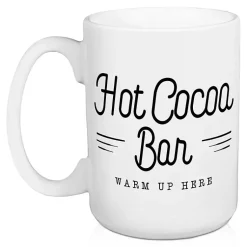 Christmas Dining & Entertaining>Kirklands Home Hot Cocoa Bar Mugs, Set of 2